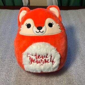 Squishmallows Inspiration Messages 8" Plush Doll Lexi Red Fox 8” Lover Yourself